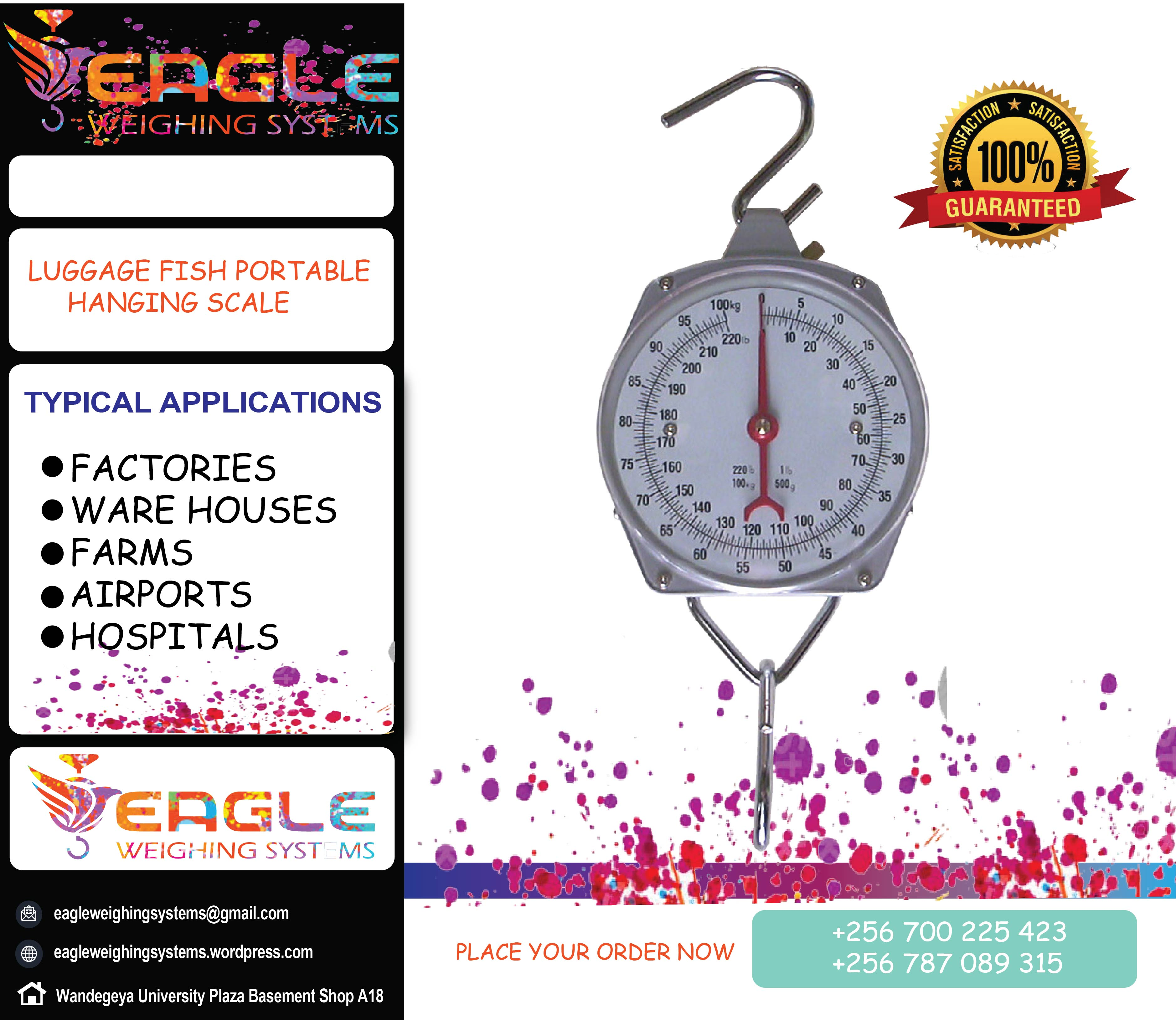 Dual face salter Spring hanging scales in Kampala Uganda'