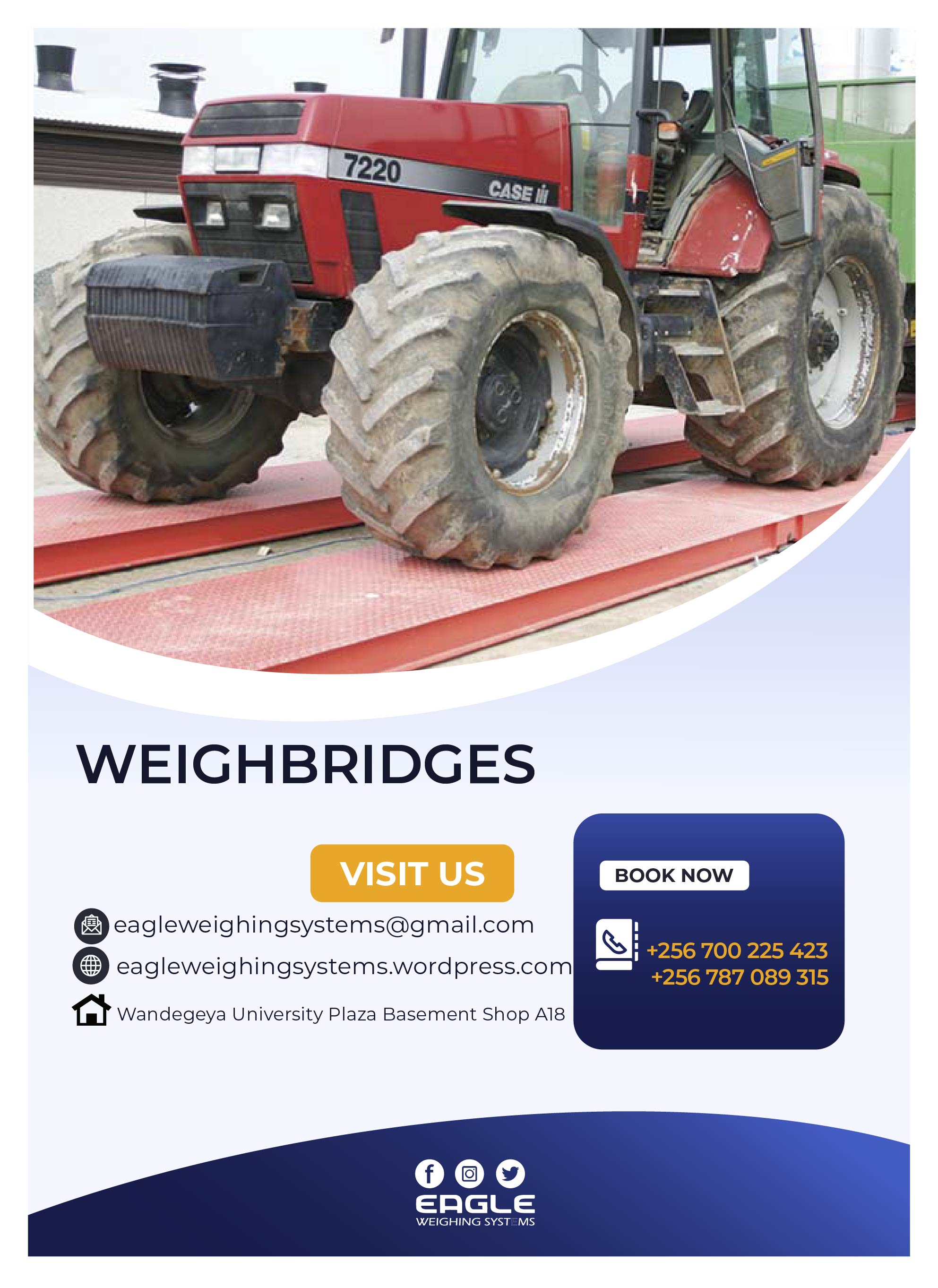 Weighbridges with guarantee reliable performance in Kampala'