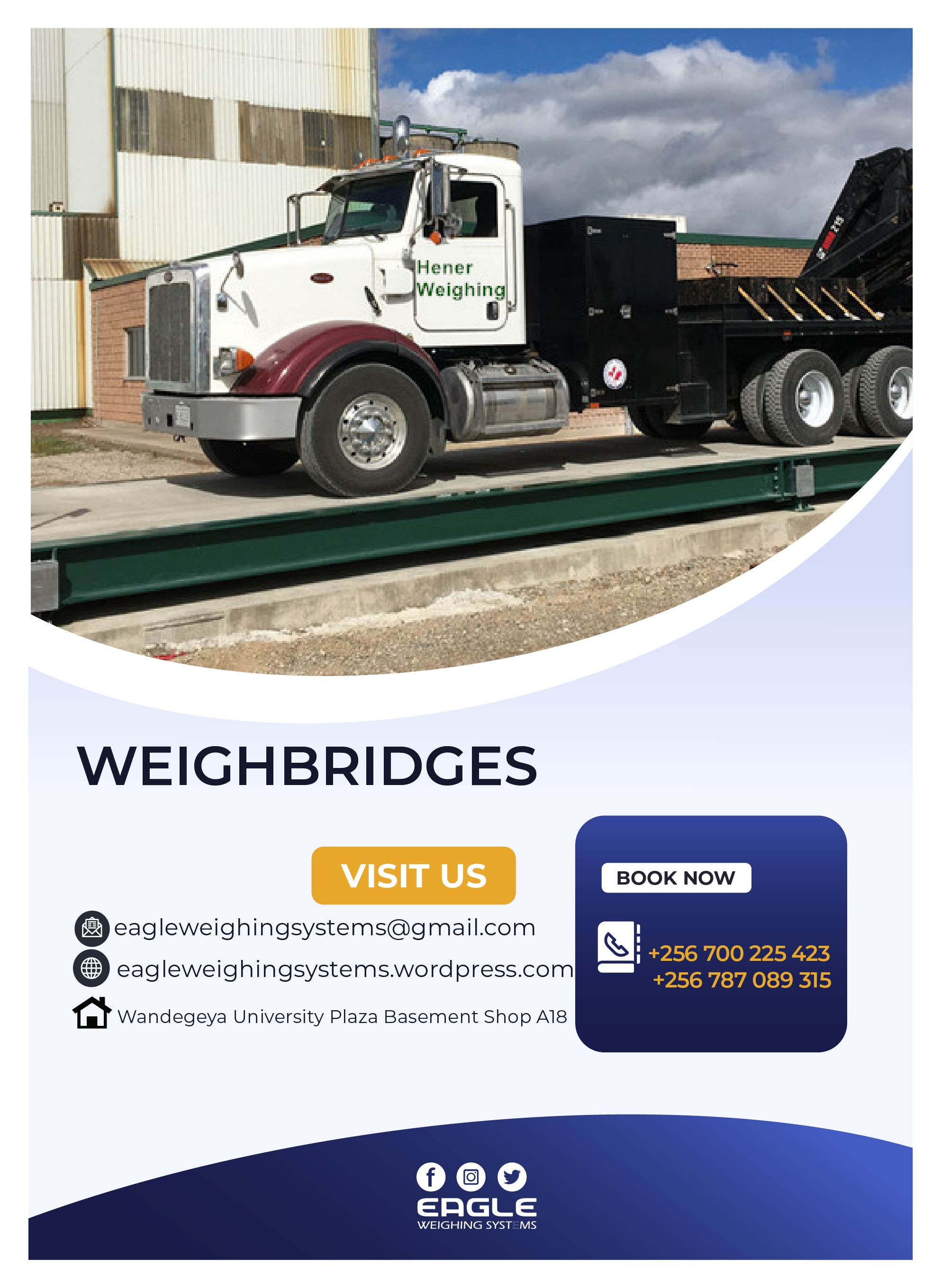 Hot galvanized steel weighbridge supplier in Uganda'