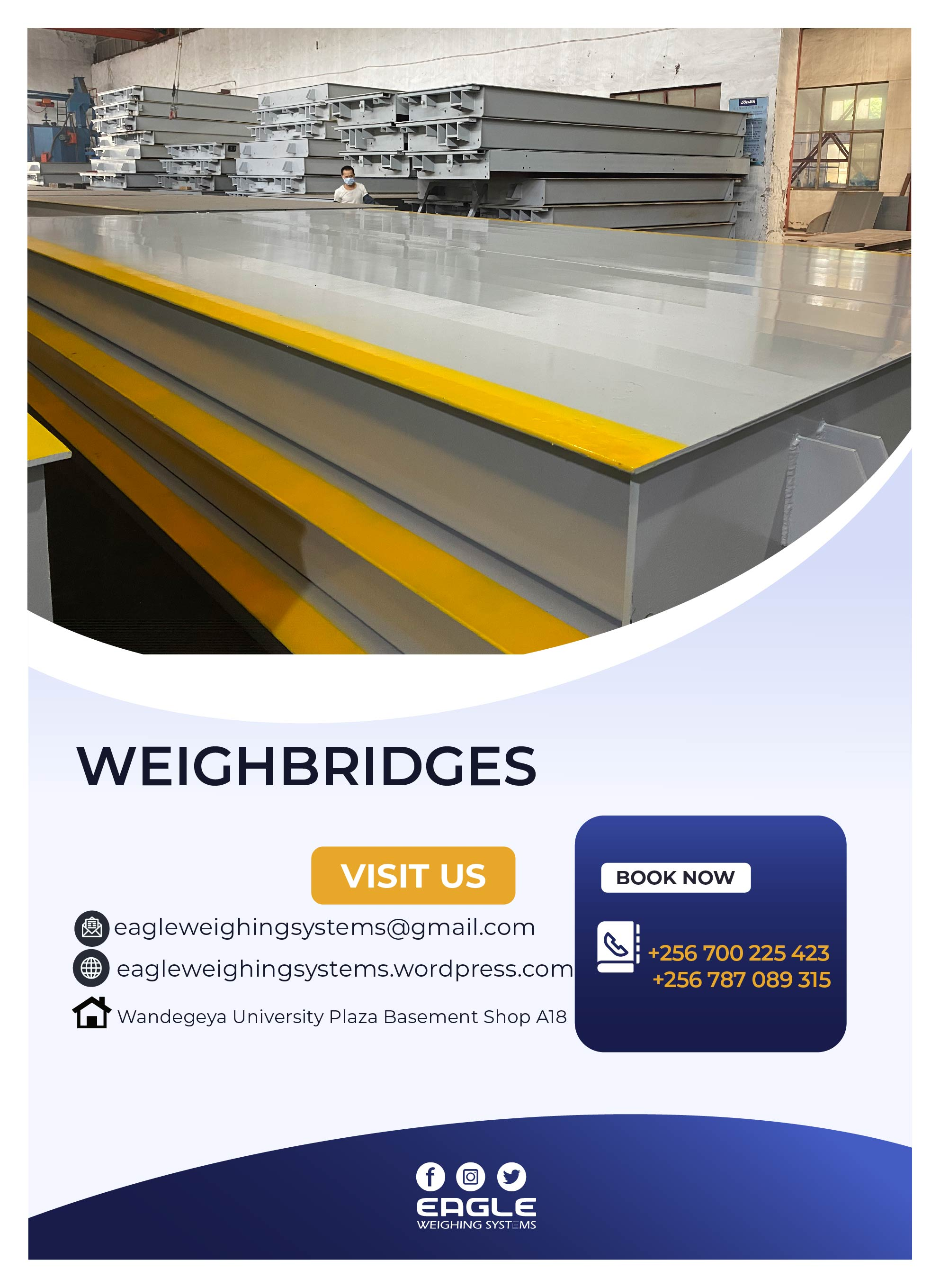 Automatic weighing by Weighbridges at Eagle Weighing System'