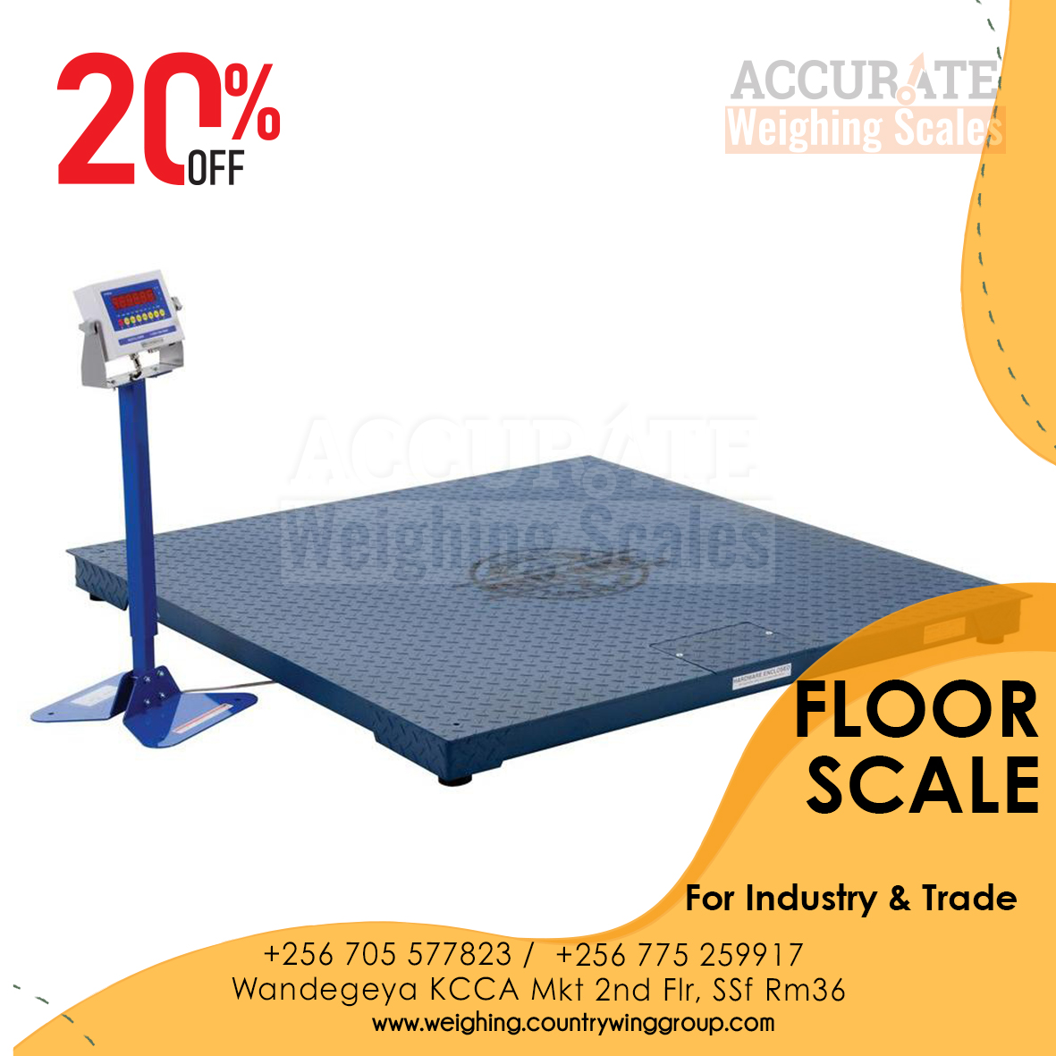 Digital Floor Scales in Kampala Uganda'