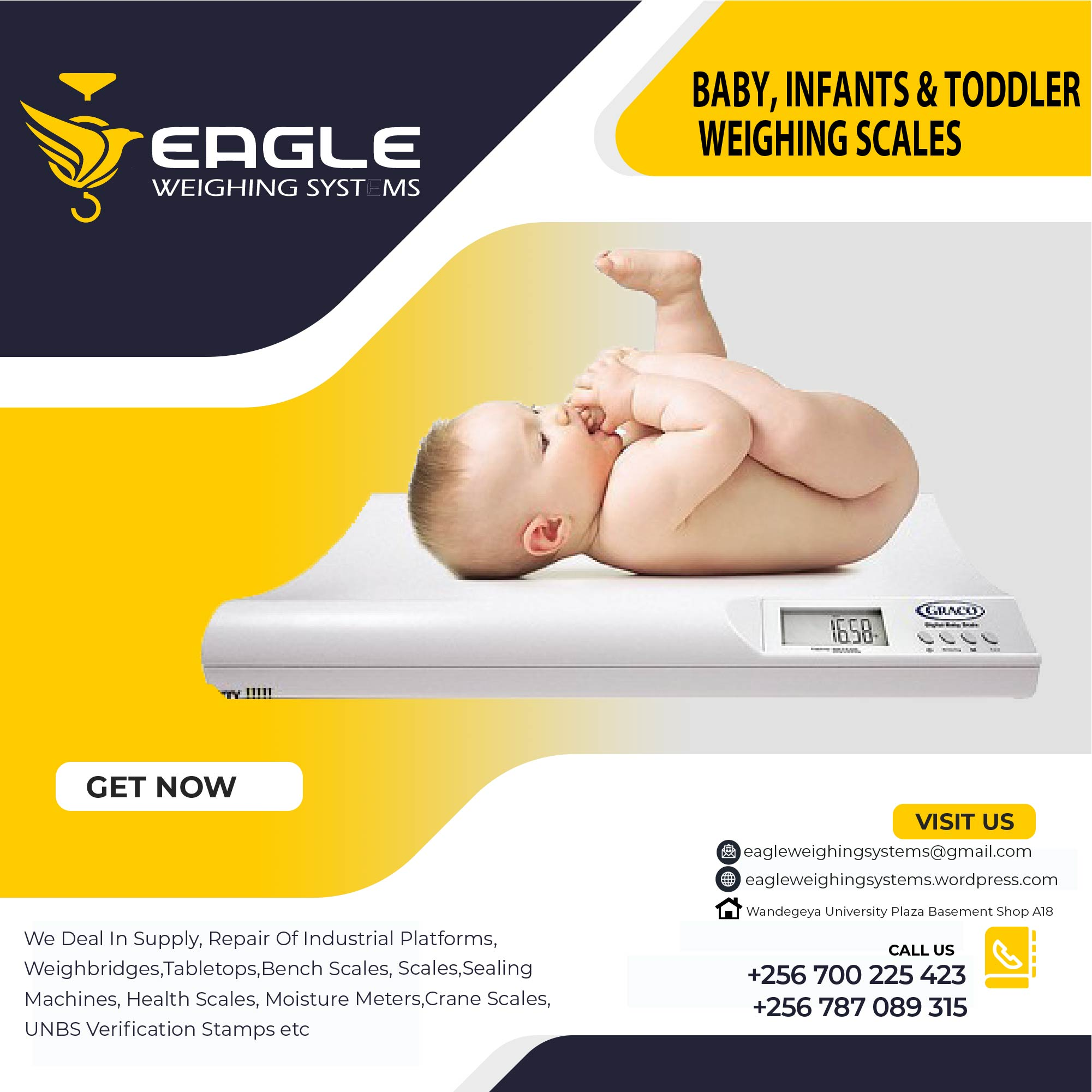 Where to buy digital weighing scales in Kampala'