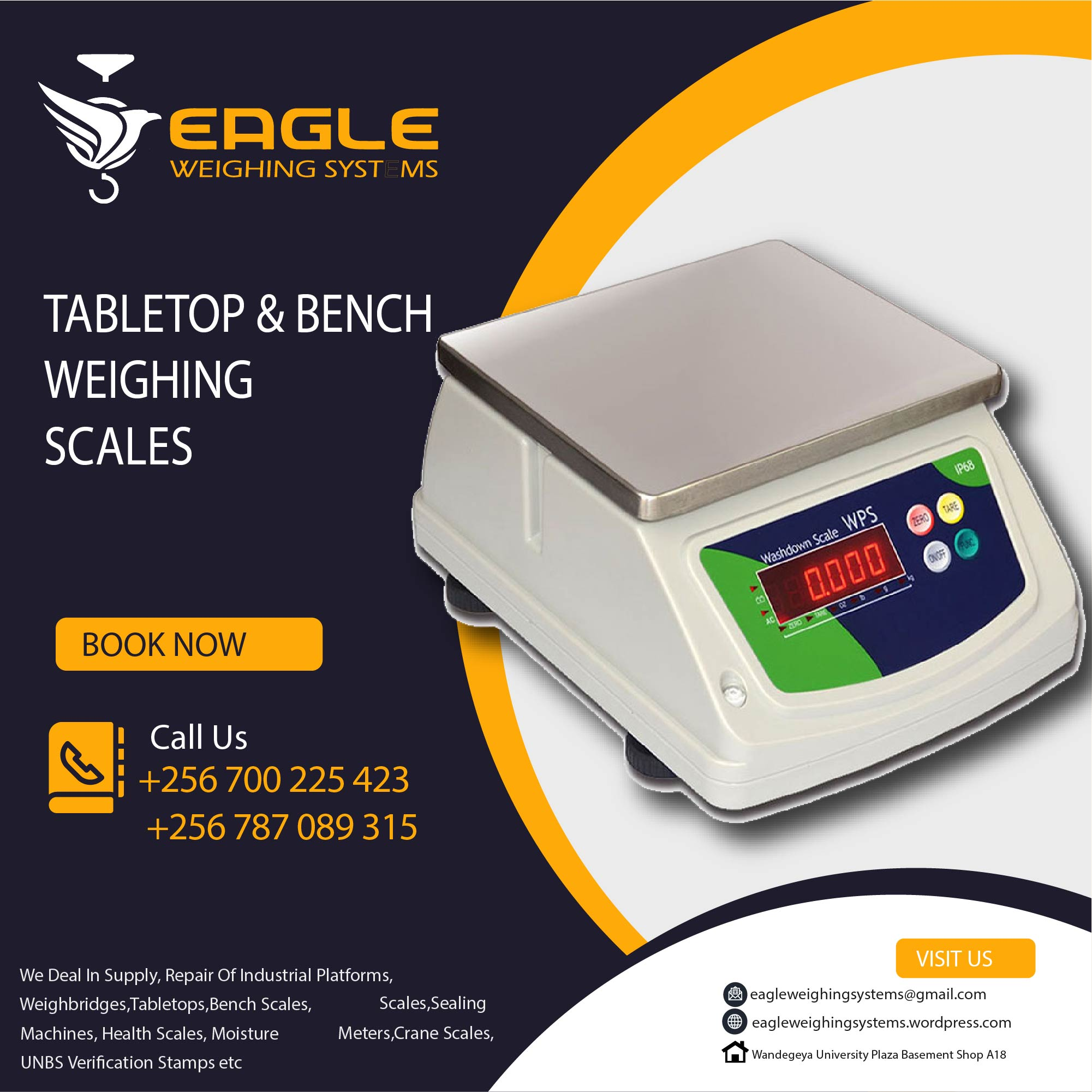 Table top digital weighing scales in Kampala Uganda'