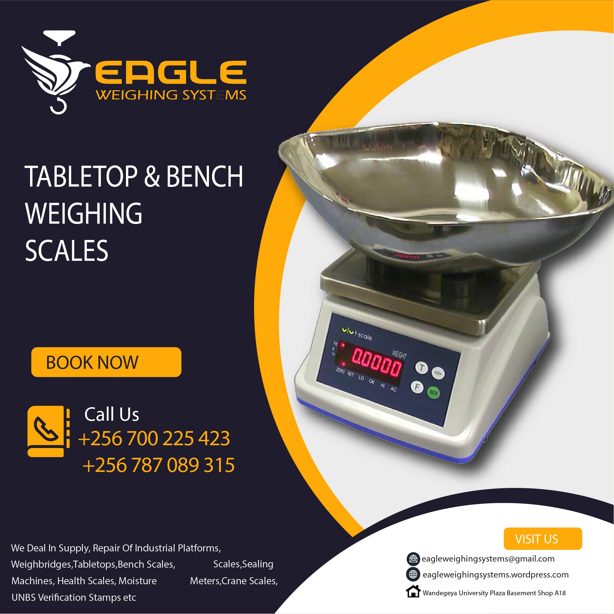 Wholesale Table Top high-precision weighing scales Kampala'