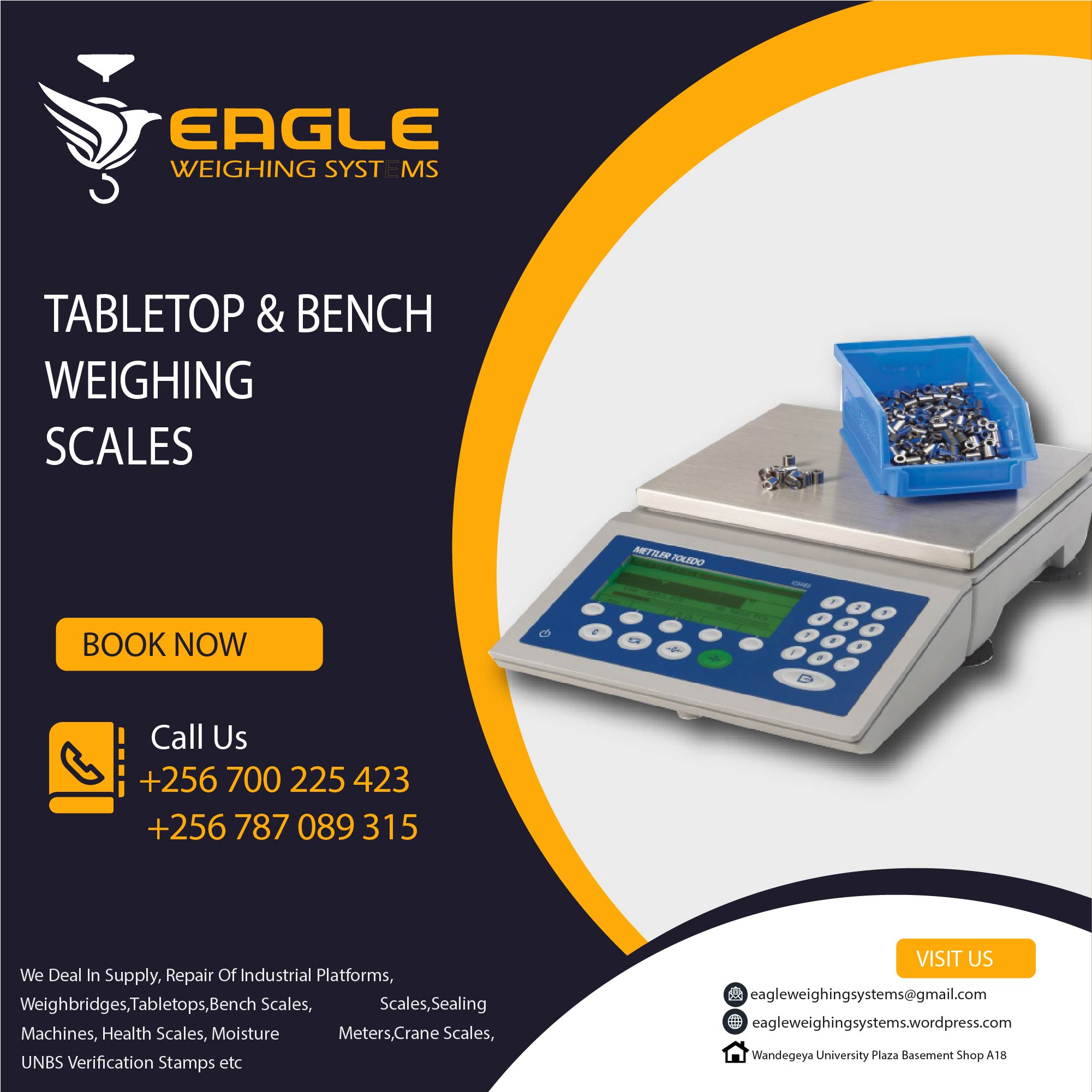 Wholesale Table Top electronic weighing scales in Kampala Ug'