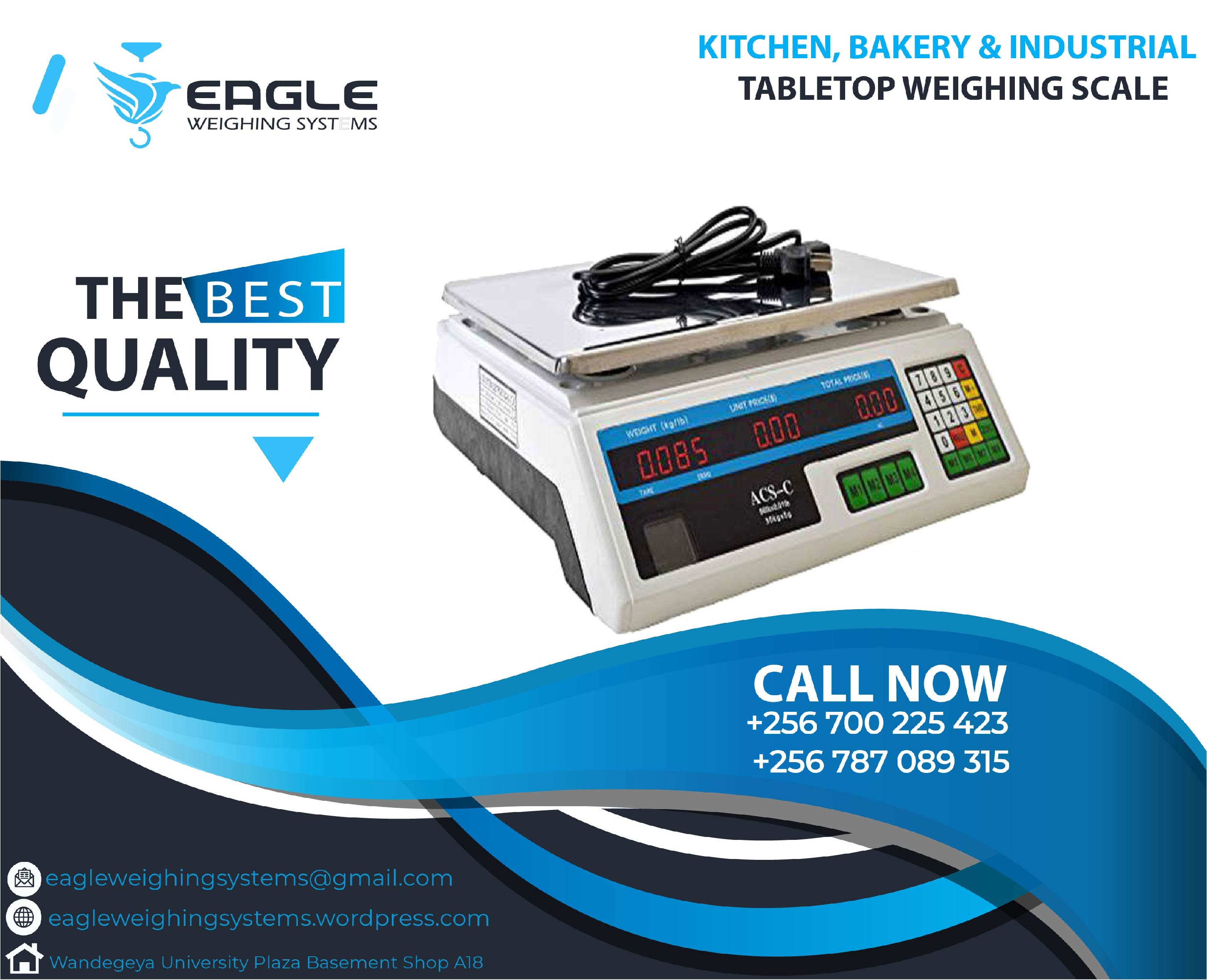 Display digital electronic weighing scales in Kampala Uganda'