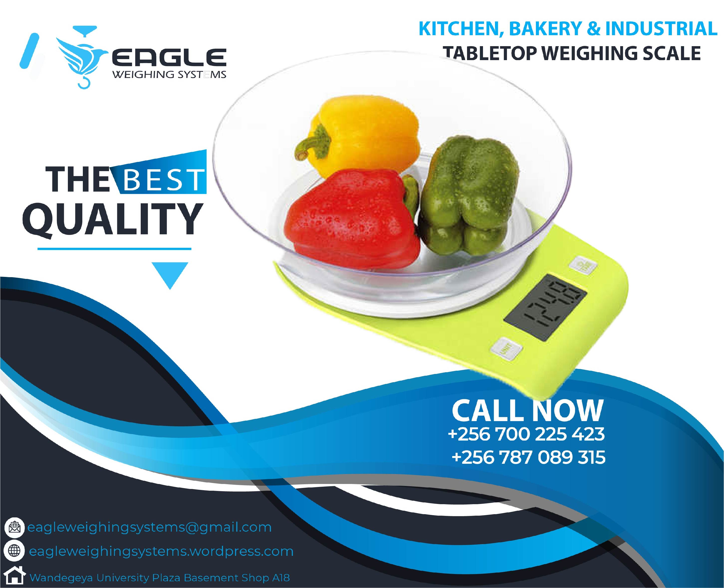 Baking and kitchen Table Top weighing scales in Kampala Ugan'