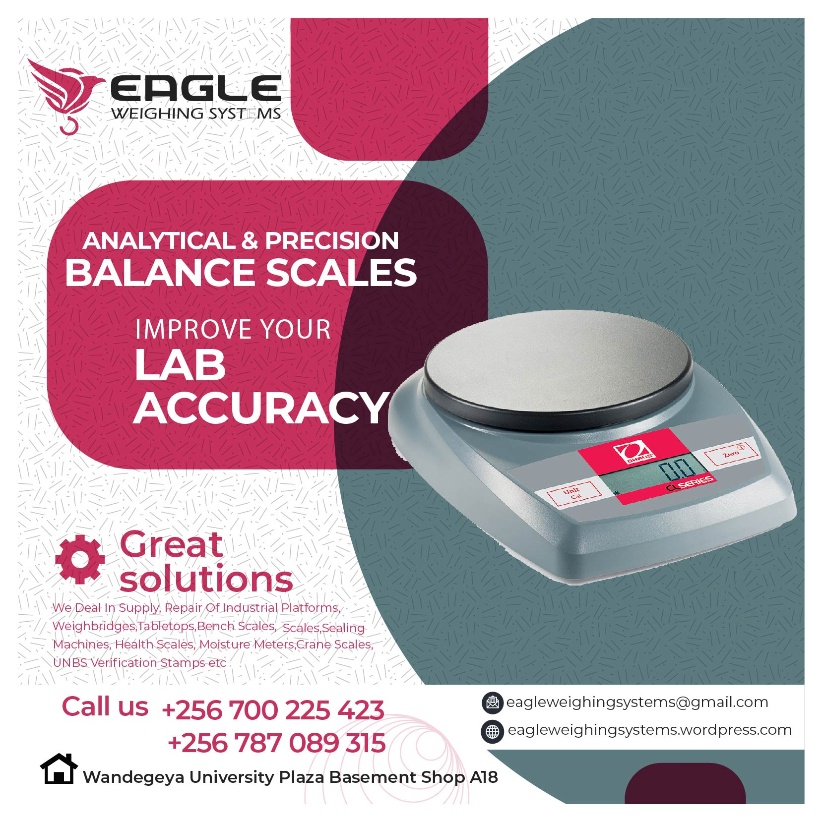 Electronic Laboratory analytical Weighing Counting Computing'