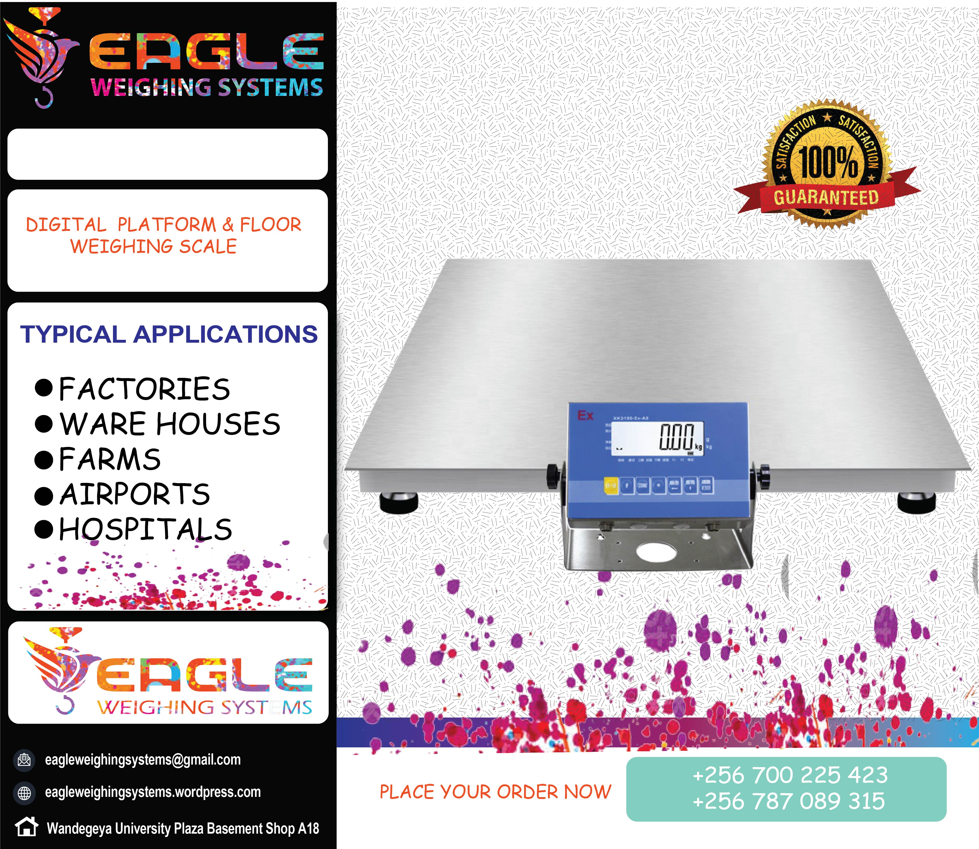 What is the cost of weighing scales in Uganda?'