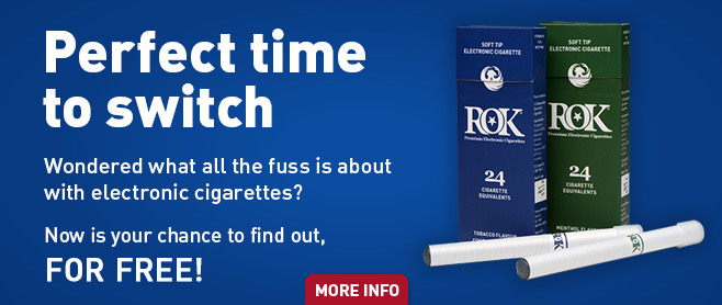 Perfect time to switch to electronic cigarettes'