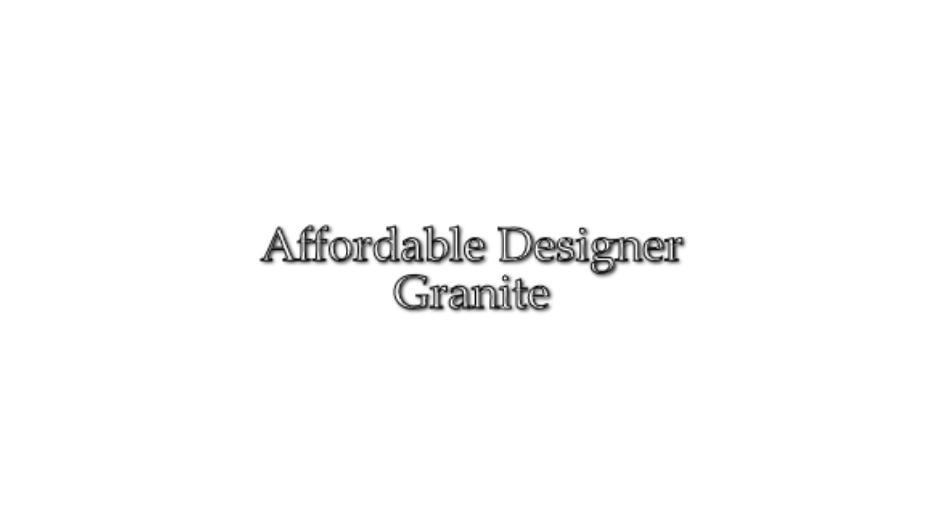 Company Logo For Affordable Designer Granite'