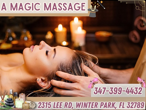 Company Logo For A Magic Massage'