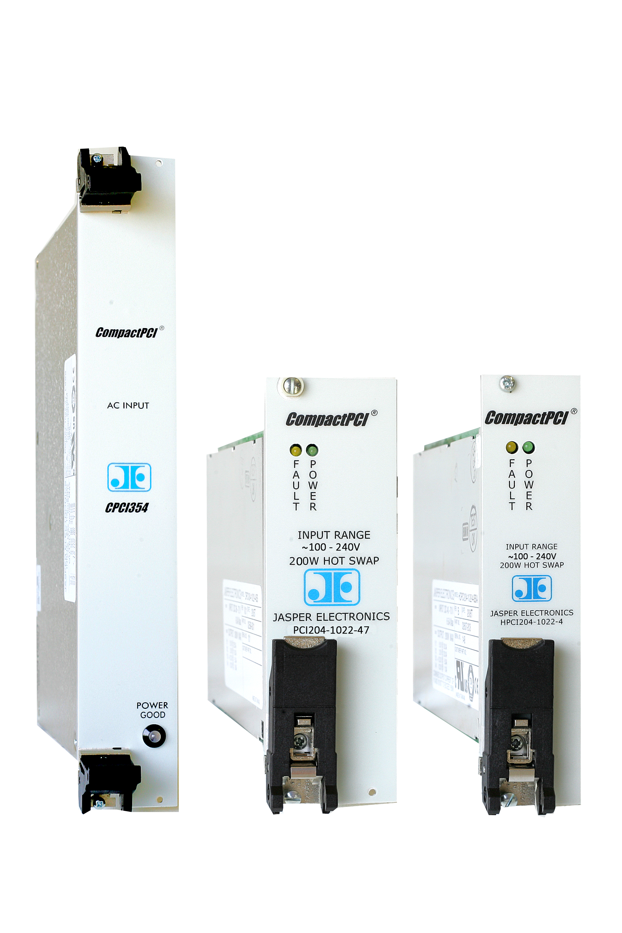 Jasper Electronics Advanced Compact PCI Power Supplies'