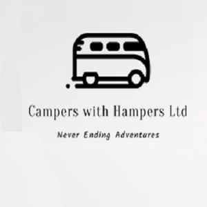 Company Logo For Campers with Hampers'