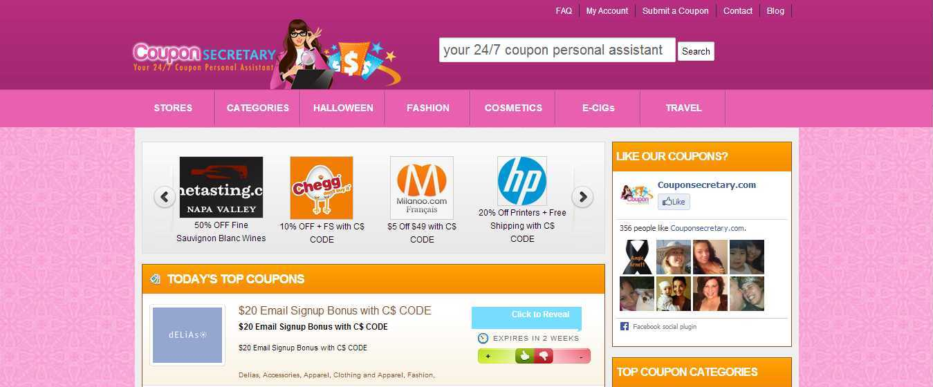 CouponSecretary.com'