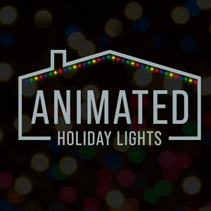 Animated Holiday Lights Logo