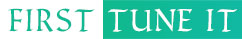 Company Logo For first tune it'