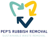 Pep's Rubbish Removal Logo