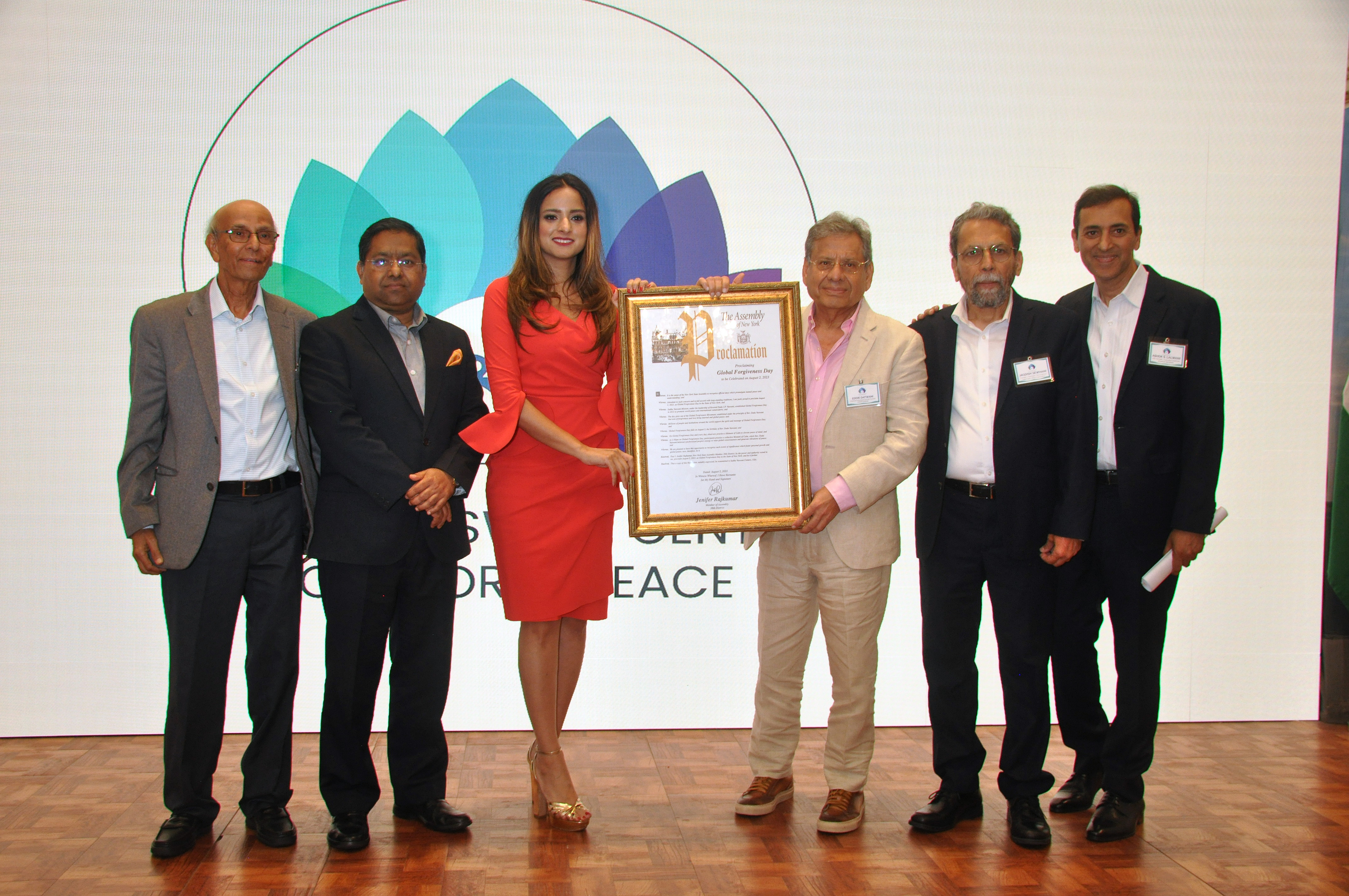 Jenifer Rajkumar Proclaims Global Forgiveness Day in USA'