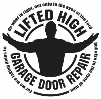 Lifted High Garage Door Repair Logo