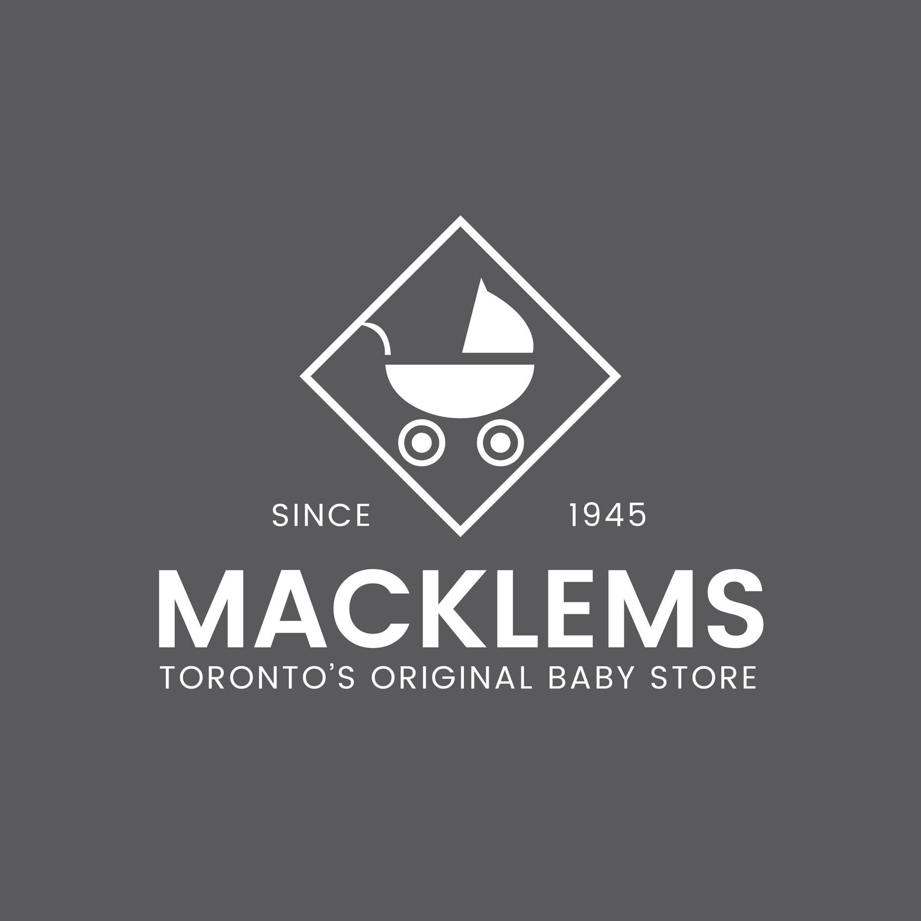 Macklem's Baby Carriages & Toys Logo