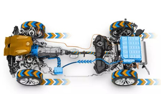 Hybrid drivetrain'