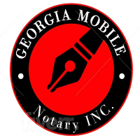 Georgia Mobile Notary Logo