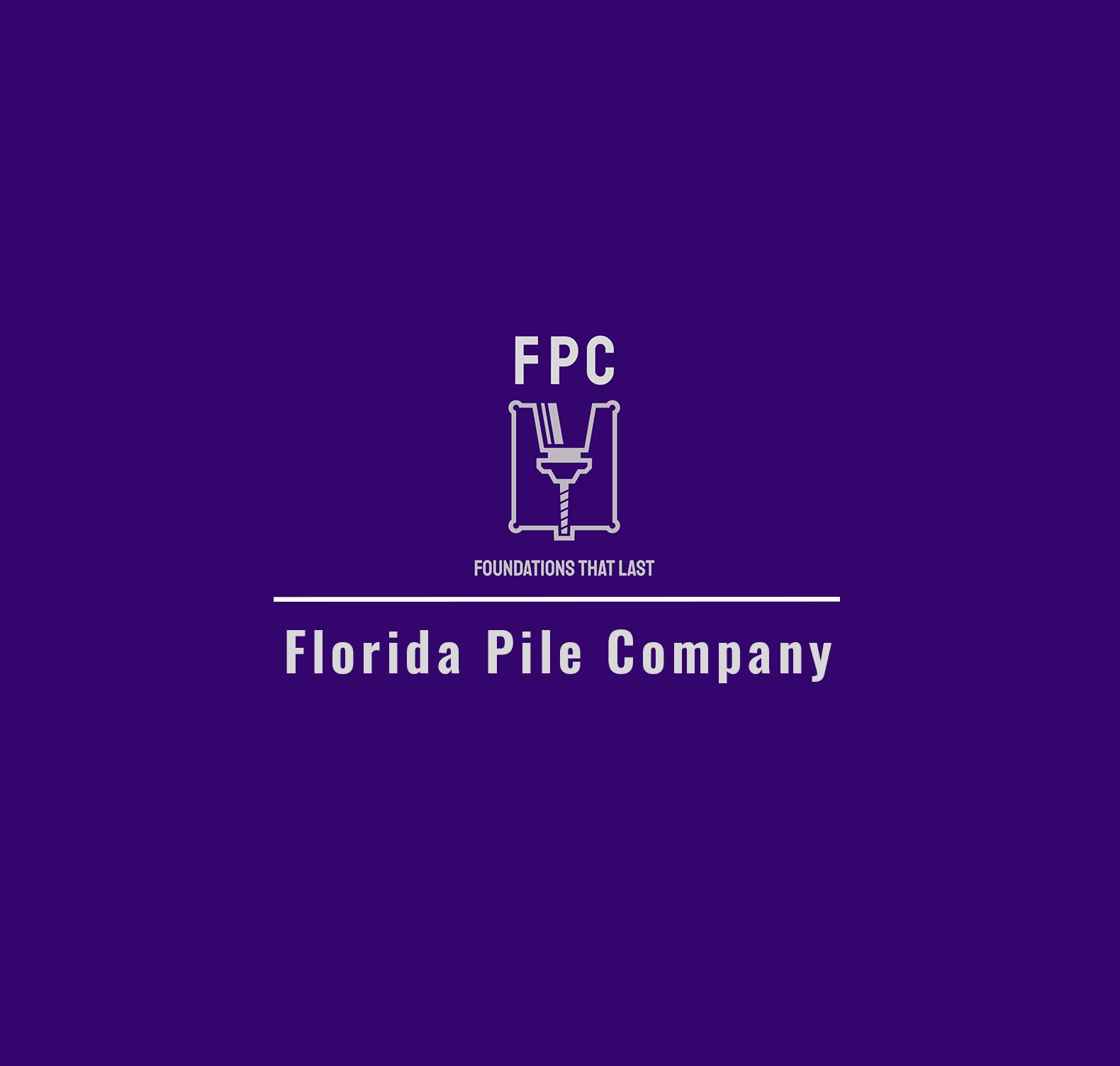 Company Logo For Florida Pile Company'