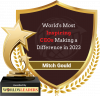 Mitch Gould, World's Leaders Magazine Badge'