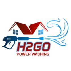 H2GO Power Washing Logo