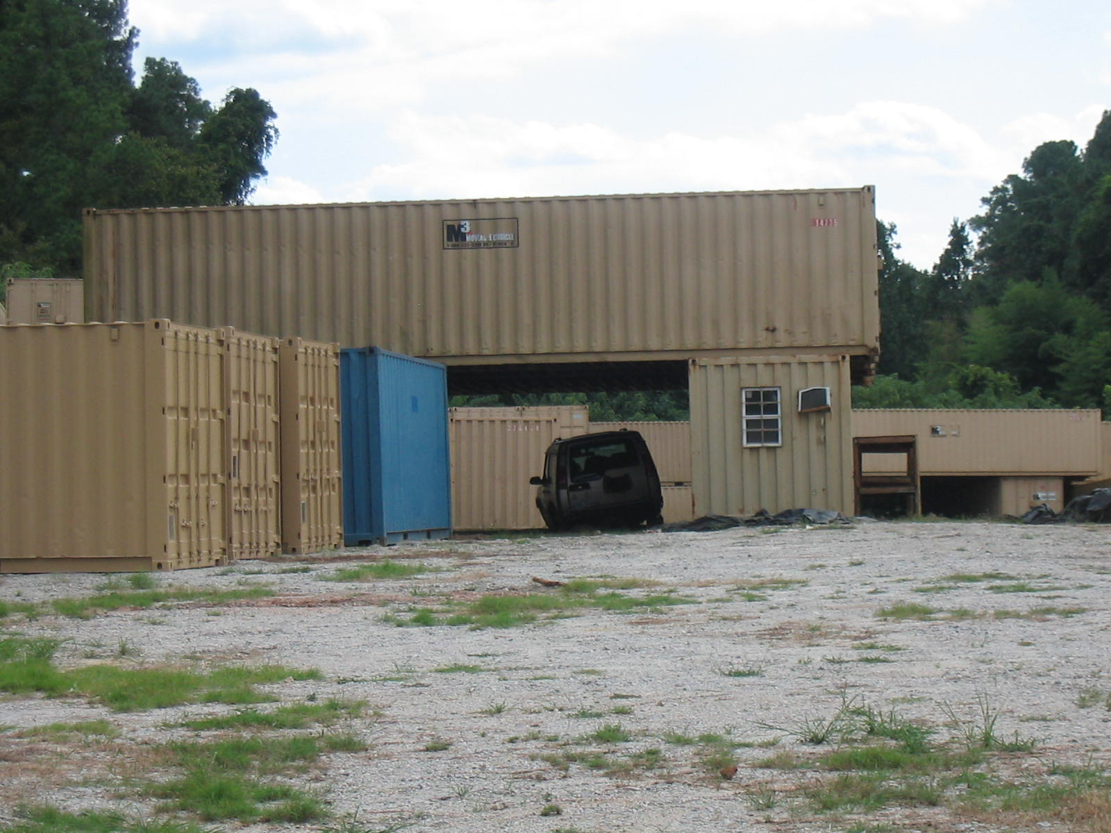 Shipping Container into House'