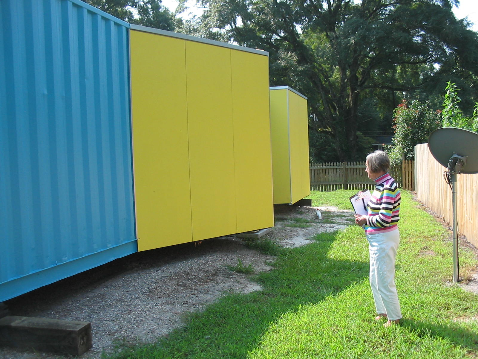 Shipping Container into House'