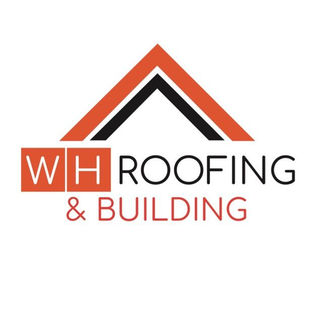 WH Roofing & Building Logo