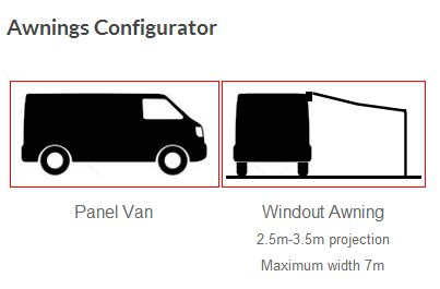 Awnings Configurator'