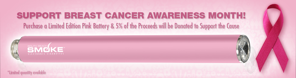 South Beach Smoke Pink Battery'