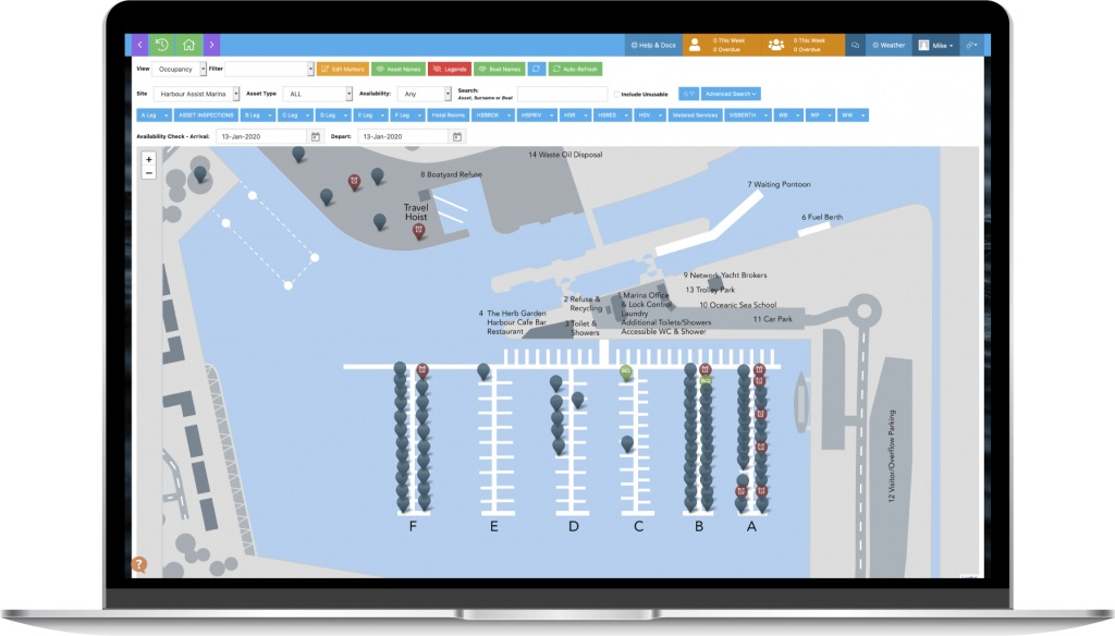 Marina and Port Management Software Market'