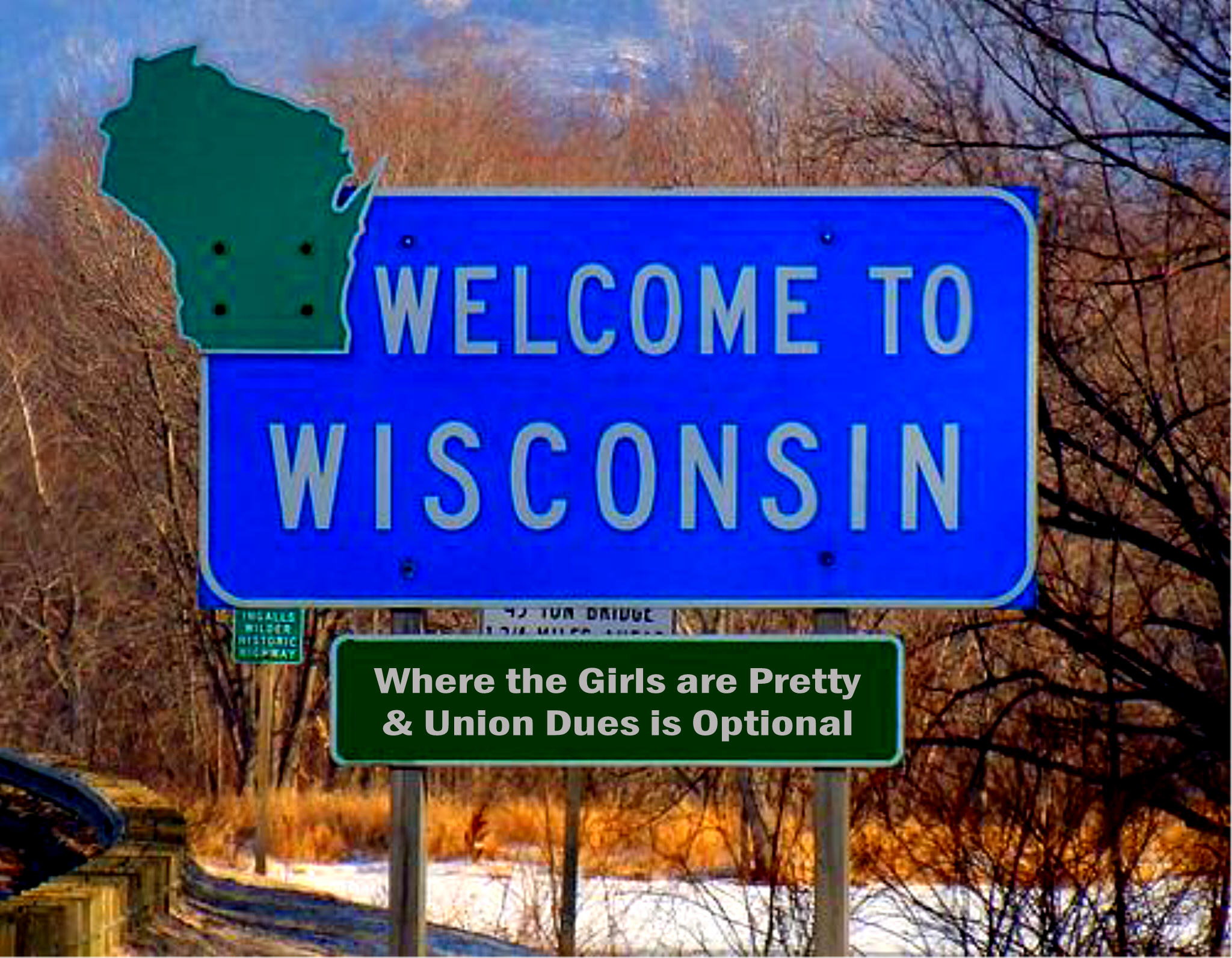 Welcome to Wisconsin'