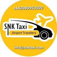 SNK Airport Taxi and Airport Transfers Logo