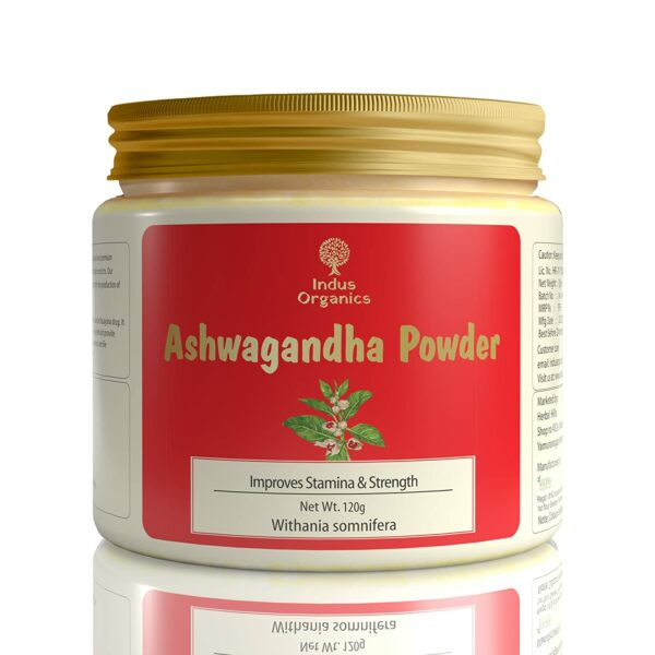 Indus Ashwagandha Powder Ksm-66 Powder - Indus Organics