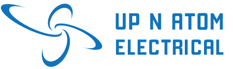 Up N Atom Electrical Logo