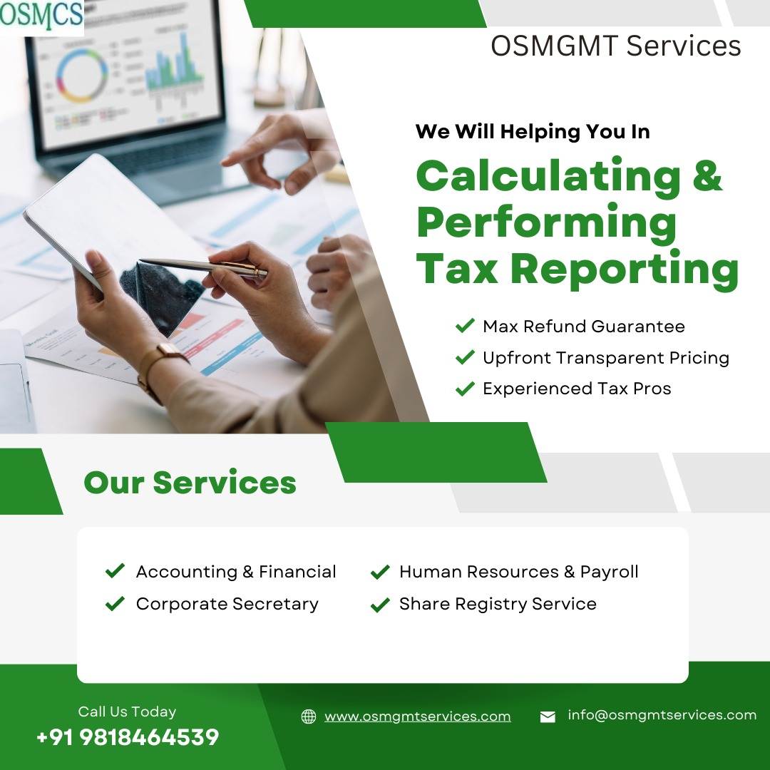 Calculating and Performing Tax Reporting'