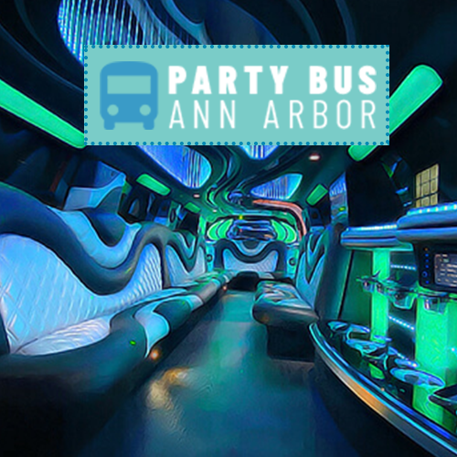 Party Bus Ann Arbor, a luxury party bus rental in MI'