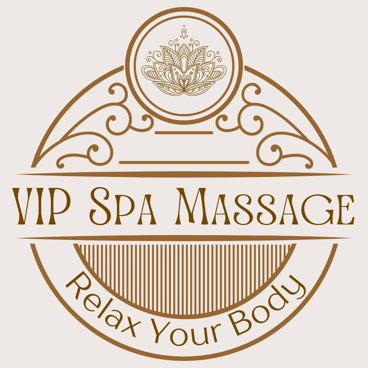 VIP Spa Massage Logo