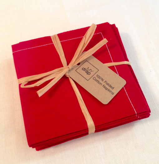 MyDrap Folden Cotton Napkins Bundle  - Paper Napkin Alternat