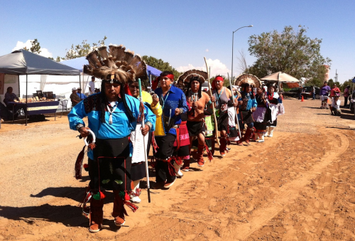 Hopi Cultural Center Dancers during Explore Hopi Event'
