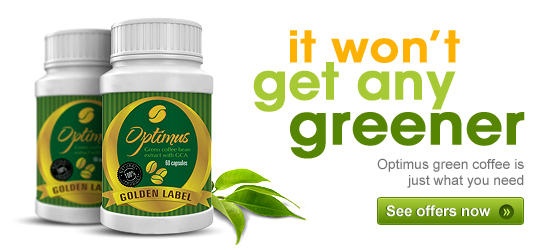 Optimus Green Coffee CTA'