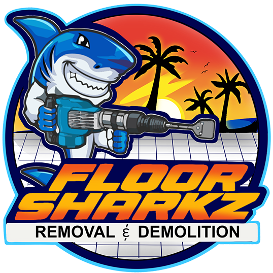 Floor Sharkz Tile Floor Removal Logo