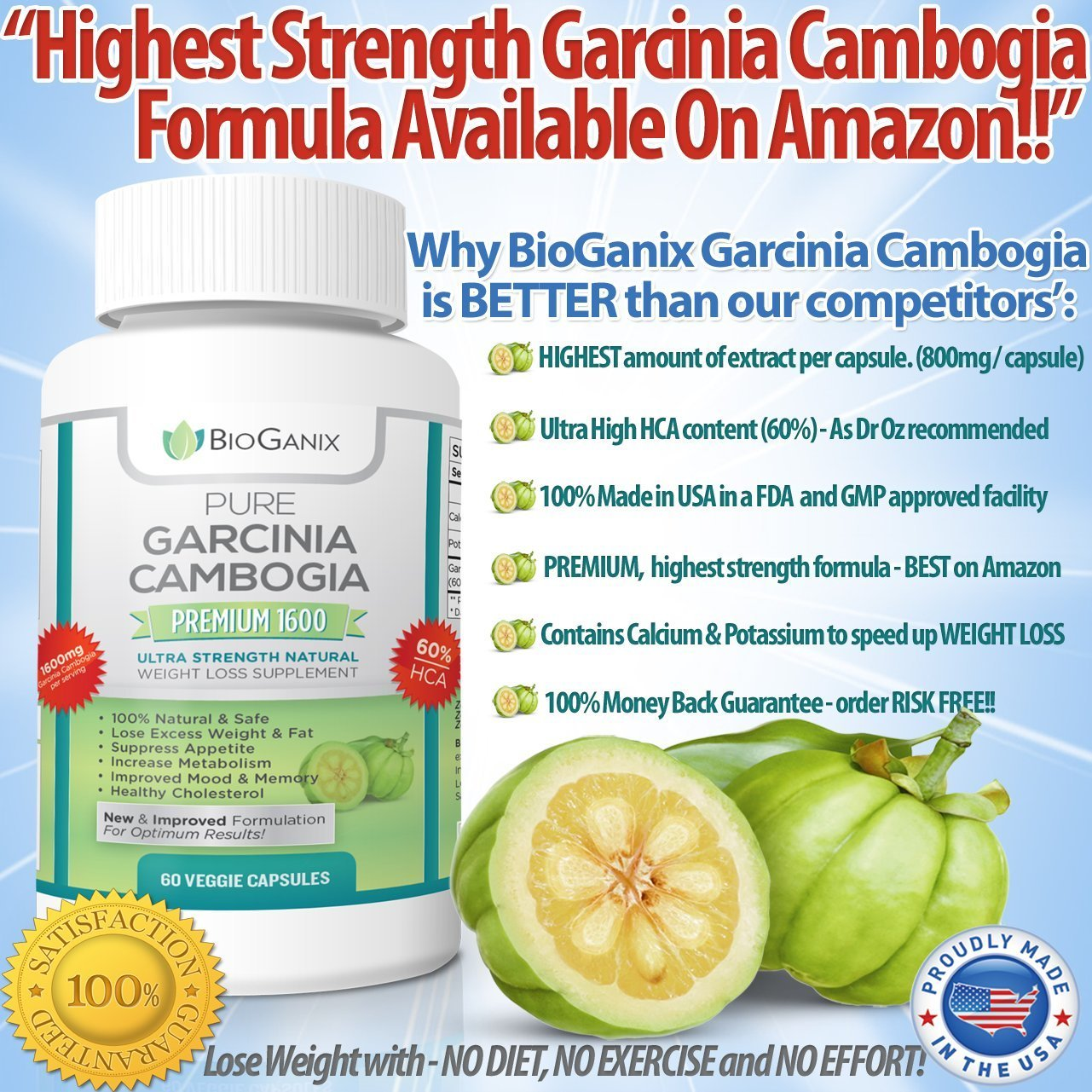BioGanix Premium Garcinia Cambogia'