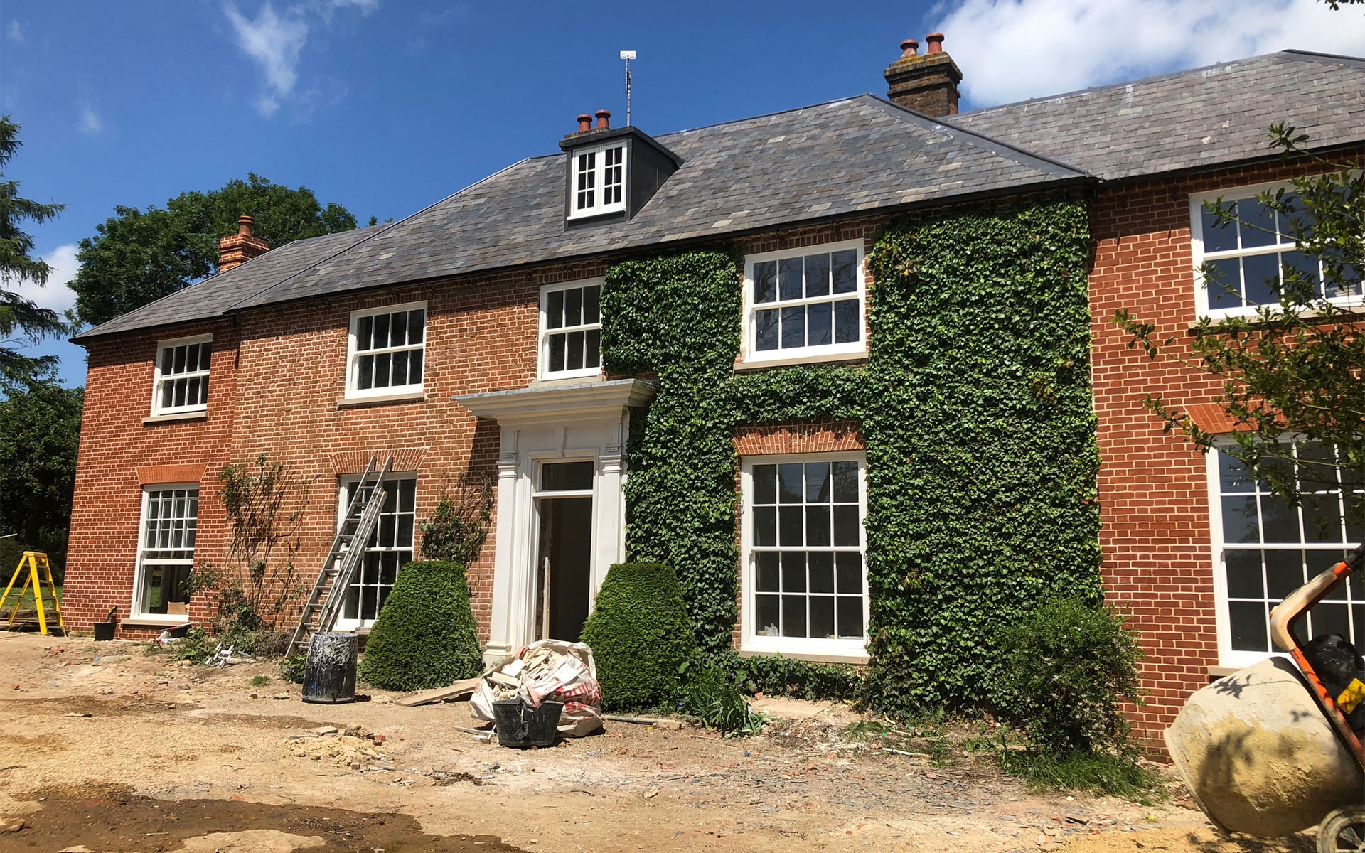 Company Logo For English Building & Restoration'