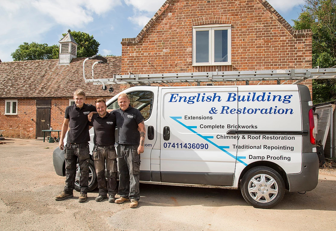 Company Logo For English Building & Restoration'